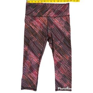 Champion Performance Vapor Athletic Compression Capri Crop Legging Size M